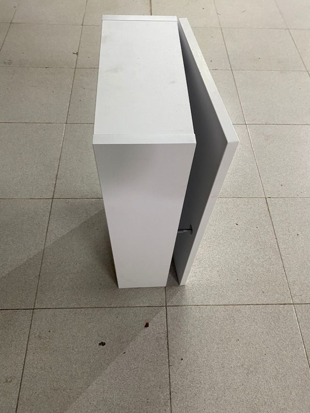 Armario baño blanco - 2 estantes