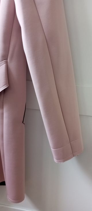 Abrigo rosa  mujer a estrenar, talla S