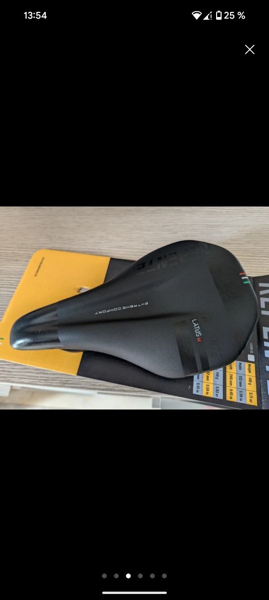 Sillín Repente Latus M - Carbono