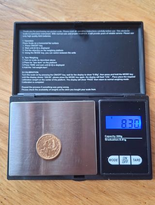 Moneda in oro da 5 dollari (US 1881)