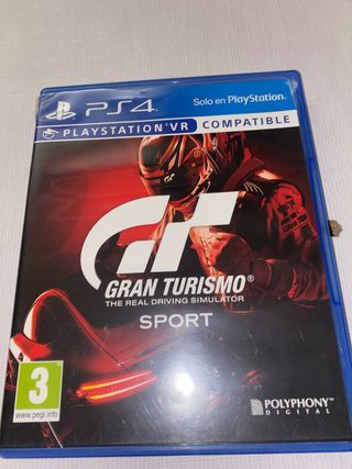 Gran Turismo Sport PS4 (PlayStation 4)