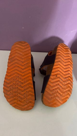 Sandalias Geox niño - Azul/Naranja