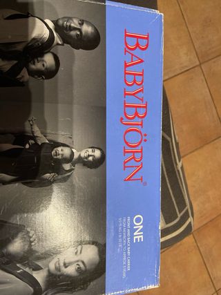 Marsupio Baby Bjorn ONE nero