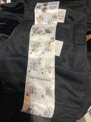 Marsupio Baby Bjorn ONE nero