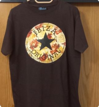 Camiseta unisex Ibiza marrón