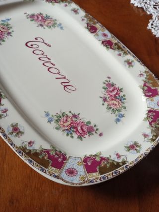 Vassoio Limoges | Decorazioni a mano