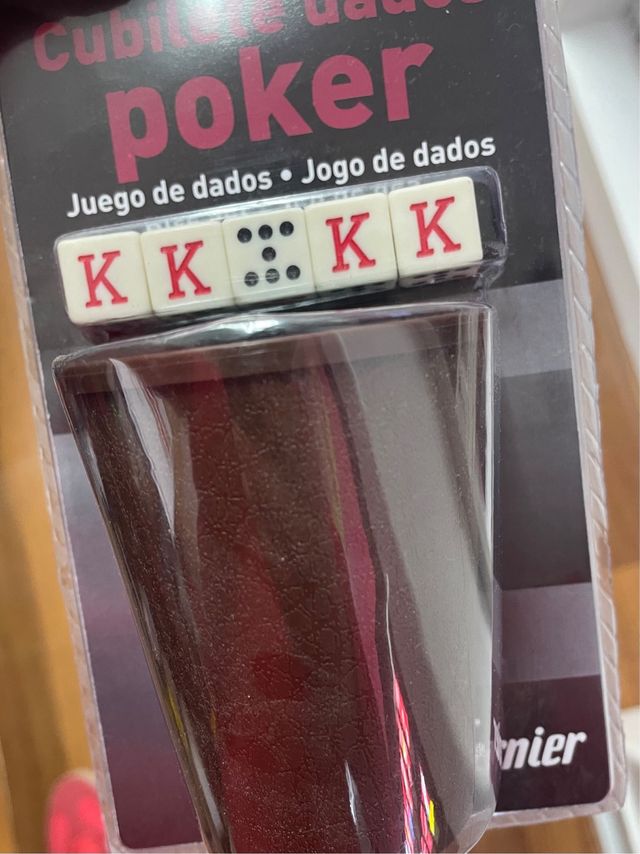 Cubilete Dados Fournier