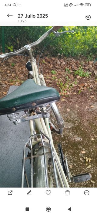 Bicicleta paseo vintage