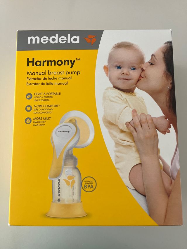 Sacaleches manual Medela Harmony