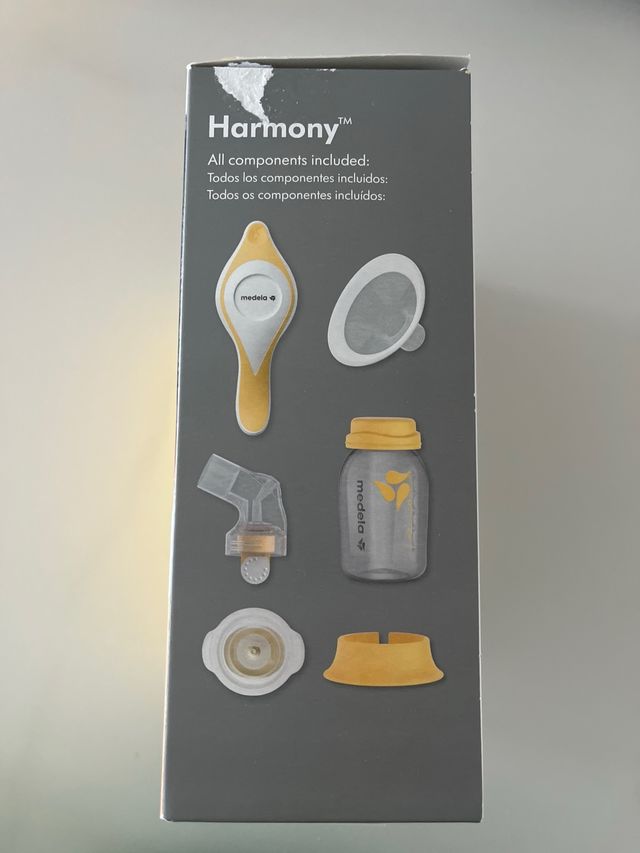 Sacaleches manual Medela Harmony