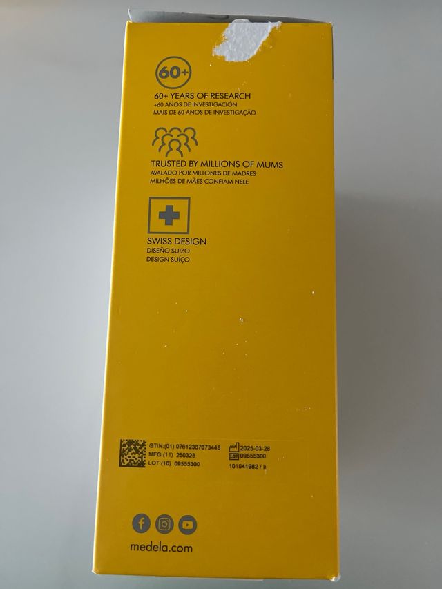 Sacaleches manual Medela Harmony