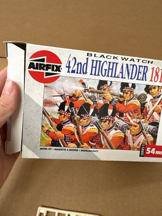 Airfix 42nd Highlander 1815 54mm
