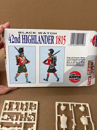 Airfix 42nd Highlander 1815 54mm