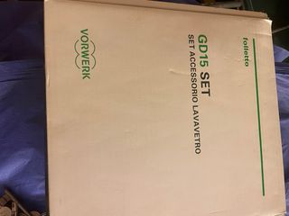 Set Folletto lavavetri GD15