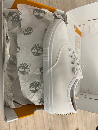 Timberland - Bambas blancas talla 37
