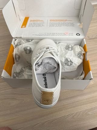 Timberland - Bambas blancas talla 37