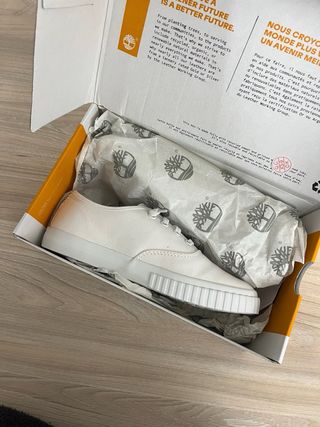 Timberland - Bambas blancas talla 37