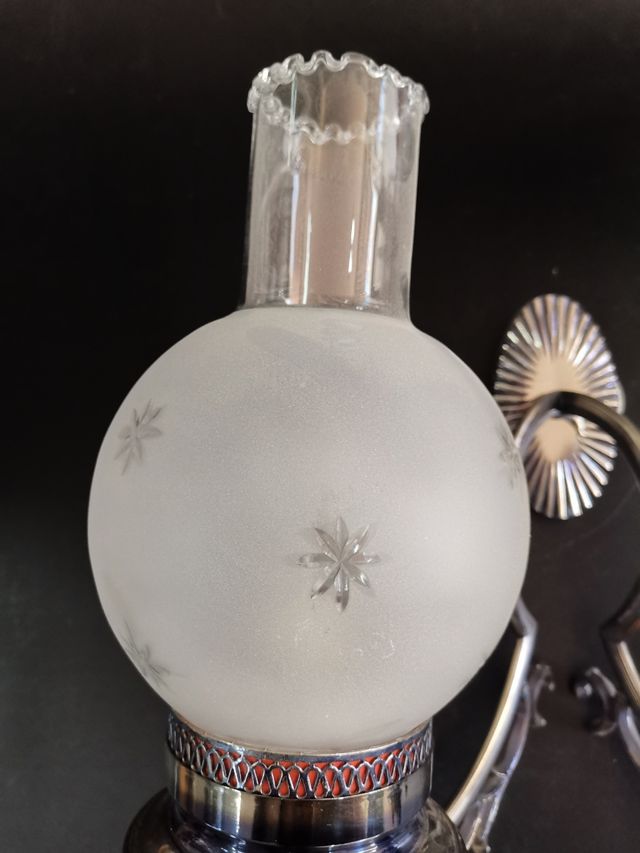 Aplique grande con precioso y original diseño,70's