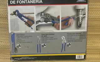 Juego llaves fontanería Craft