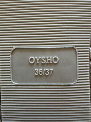 Zapatillas OYSHO beige - Talla 36/37