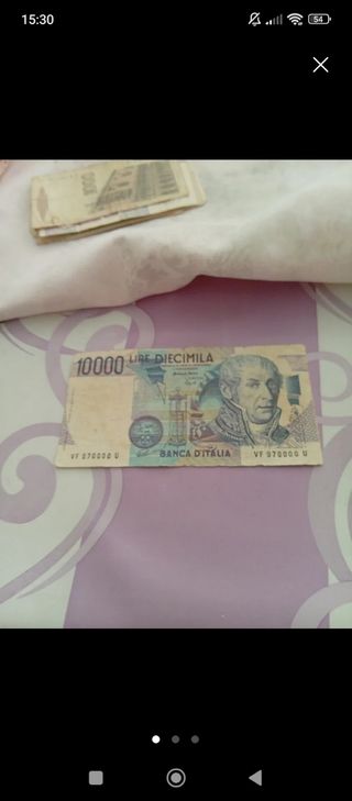Banconota 10.000 Lire Italia