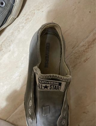 Converse grises - zapatillas bajas