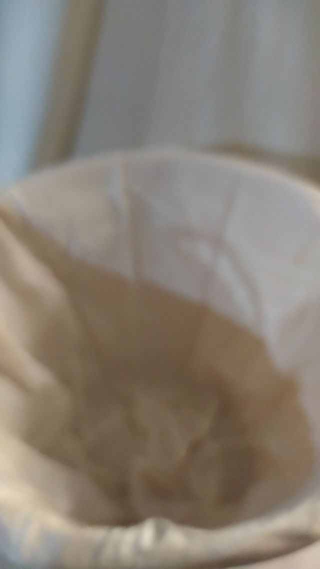 Cesta mimbre beige grande