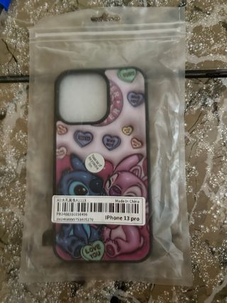 Funda iPhone Stitch Valentine iPhone 13 Pro. 