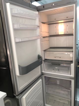 Nevera Edesa acero inoxidable