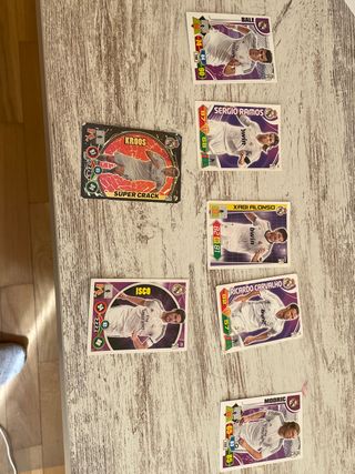 Cromos Real Madrid antiguos