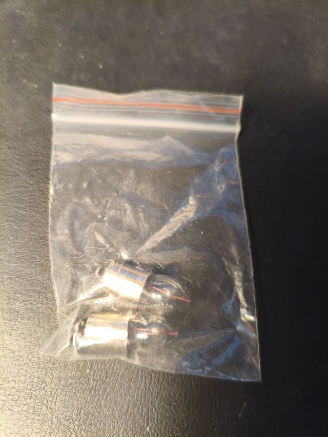 2 Bombillas Cinexin - Azul Transparente