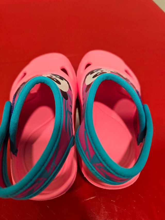 Chanclas Niña Rosa decathlon talla 24-25