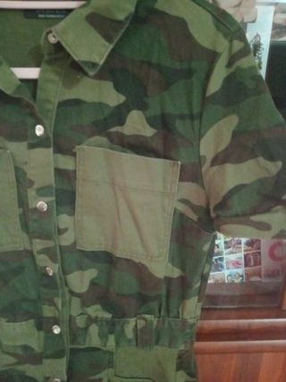 Mono corto camuflaje verde