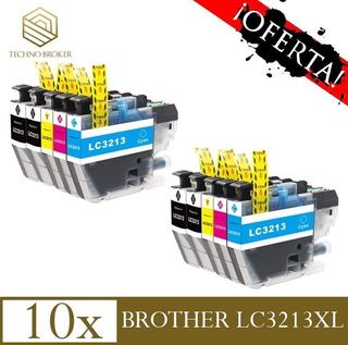 BROTHER LC 3213XL COMPATIBLE PACK 10
