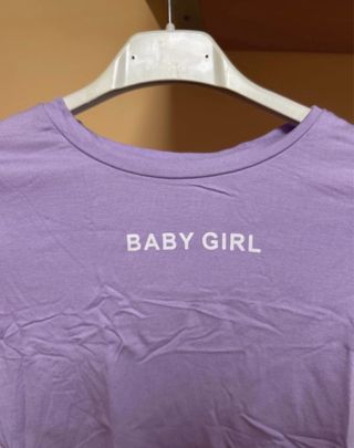 Crop top lila - Baby Girl