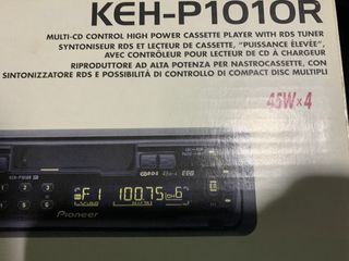 Radio Pioneer KEH-P1010R 45Wx4 RDS
