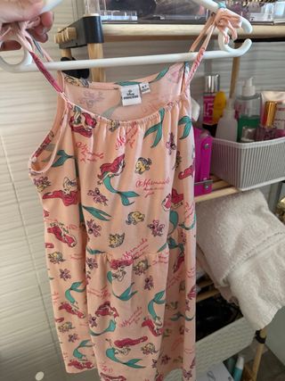 Vestido niña Disney Princess rosa 6-7