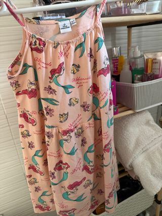 Vestido niña Disney Princess rosa 6-7