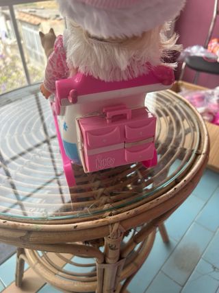 Muñeca Nancy con trineo