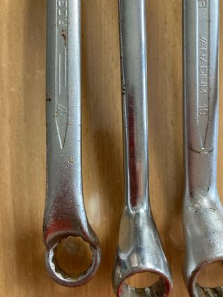 Juego de 4 llaves fijas