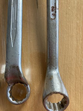 Juego de 4 llaves fijas