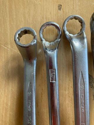 Juego de 4 llaves fijas