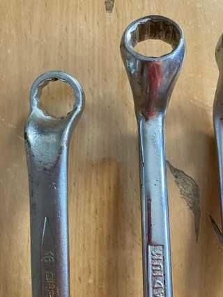 Juego de 4 llaves fijas