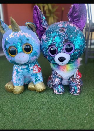 2 Muñecos Ty Beanie Boo's grandes