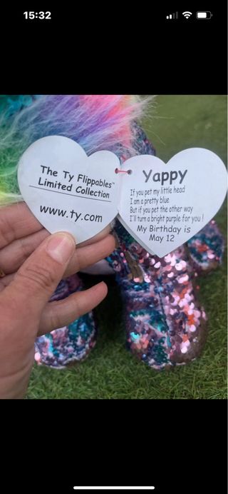 2 Muñecos Ty Beanie Boo's grandes