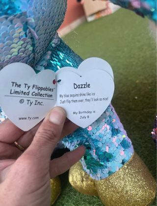 2 Muñecos Ty Beanie Boo's grandes