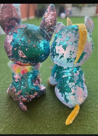 2 Muñecos Ty Beanie Boo's grandes