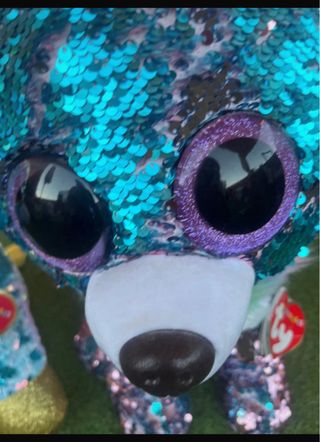 2 Muñecos Ty Beanie Boo's grandes