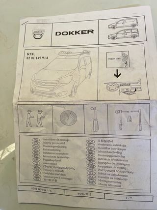 Baca para Dacia Dokker 2024