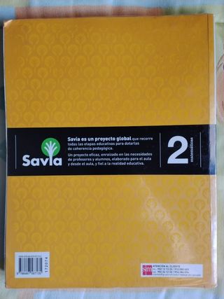 Libro Matemáticas II 2 Bachillerato Savia SM